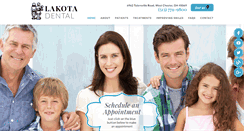Desktop Screenshot of lakotadentalgroup.com